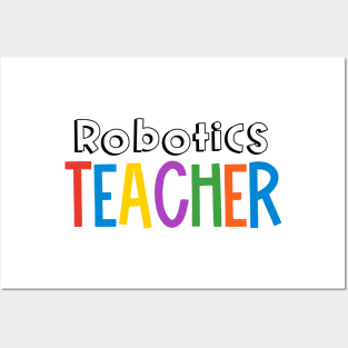 Rainbow Robotics Teacher Posters and Art